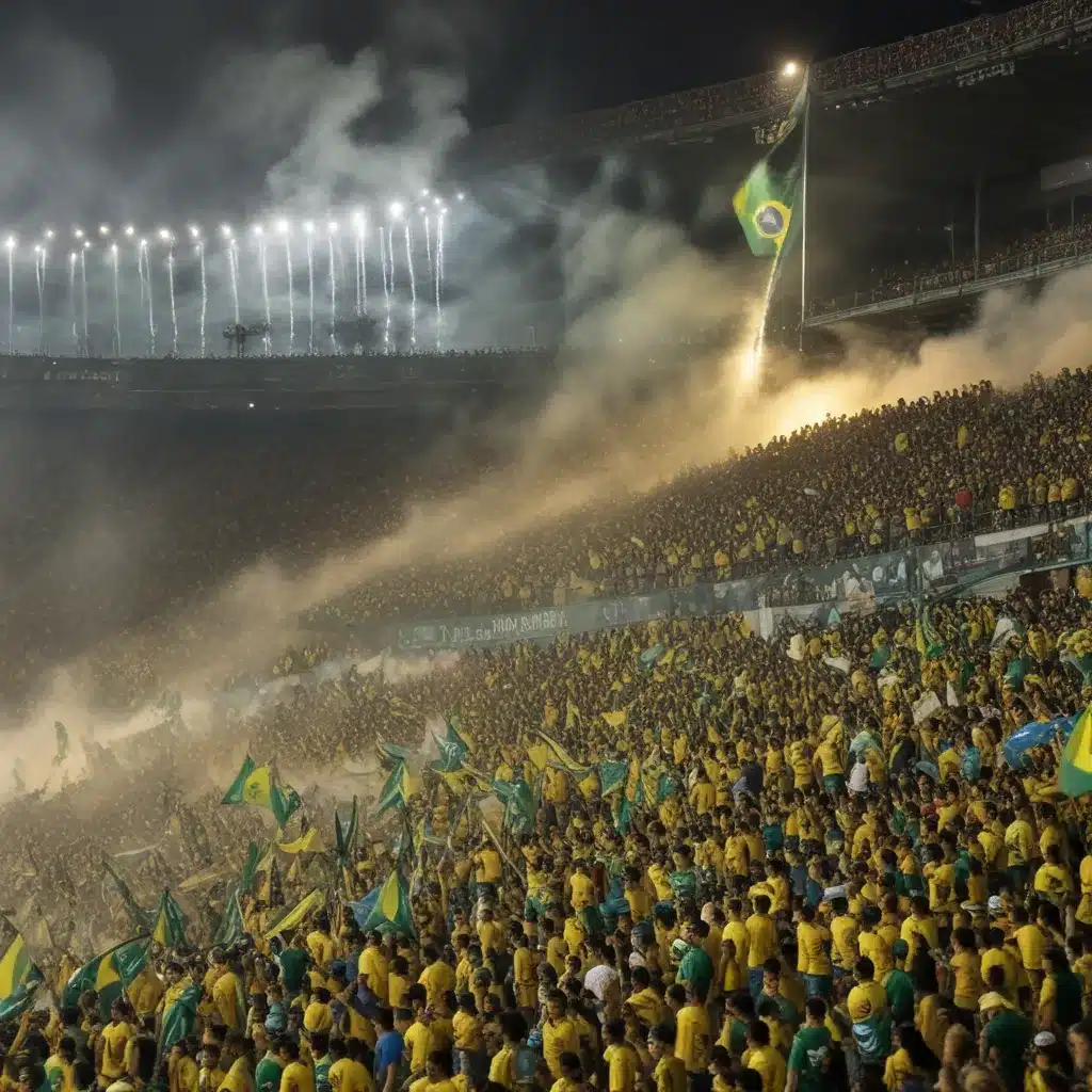 Flags, Flares, and Fervor: The Electrifying Atmosphere of Brazilian Football Stadiums