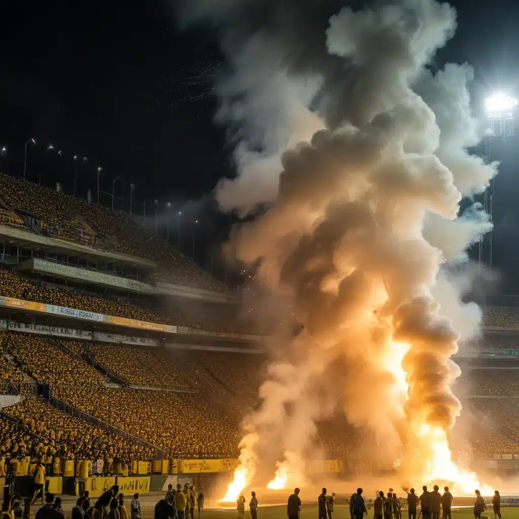 Pyrotechnics and Passion: Exploring the Electrifying Atmosphere of Brazilian Stadiums